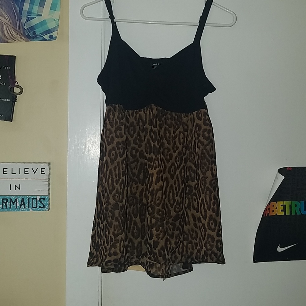 Torrid Size 0 Babydoll Top